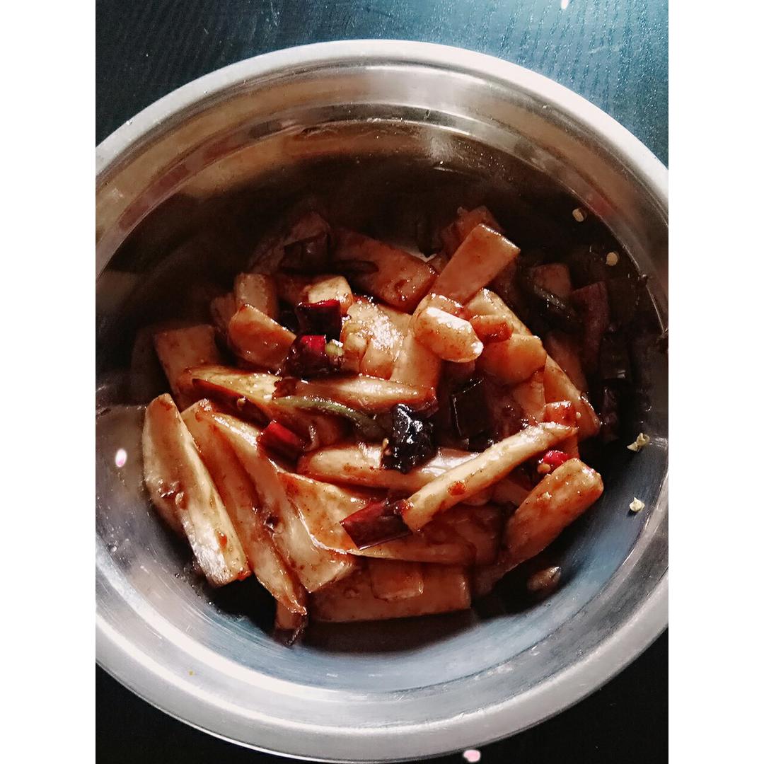 干煸黑椒杏鲍菇