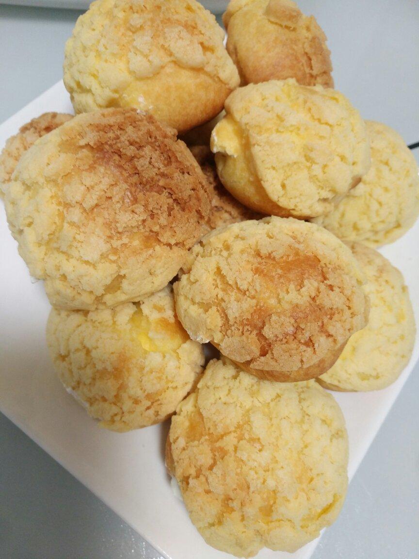 十分美味的酥皮泡芙