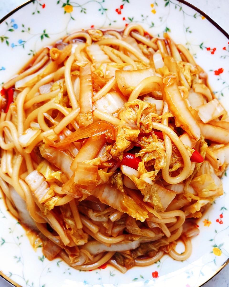 酸菜炒粉条