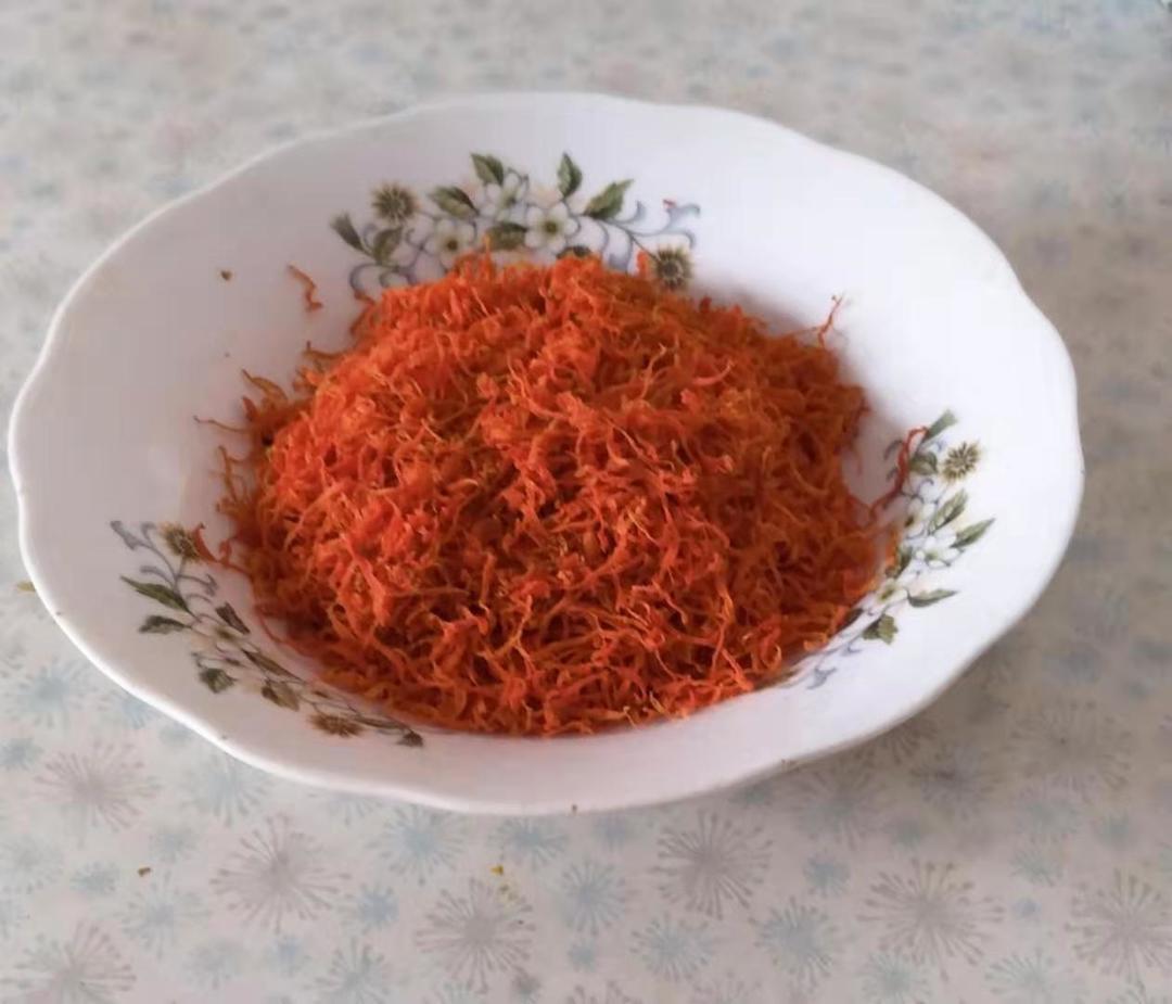 胡萝卜松（无油菜）的做法