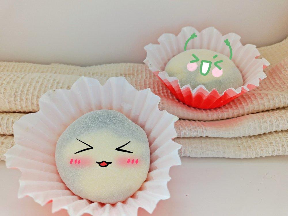 腹黑白胖子——奥利奥雪媚娘