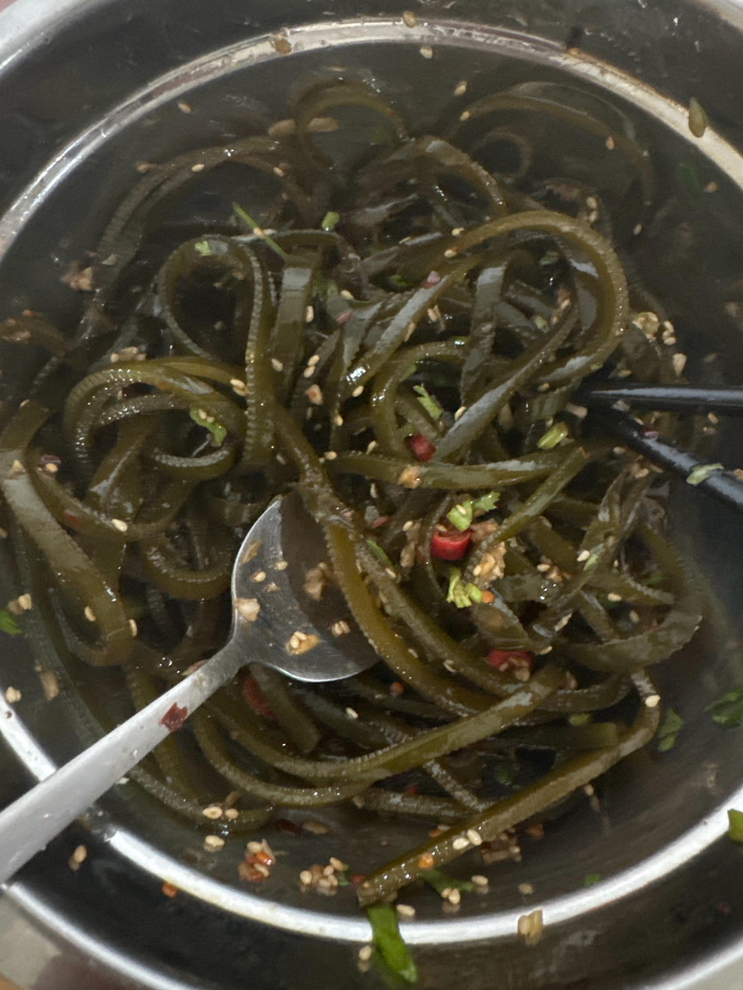 🔥海带丝这么拌香辣开胃又美味！零基础一学就会