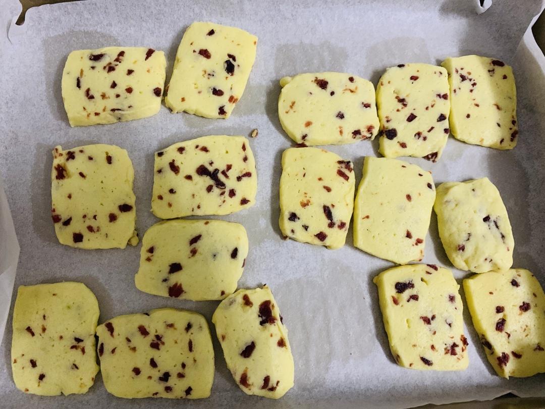 轻松上手的蔓越莓饼干（君之减量版）