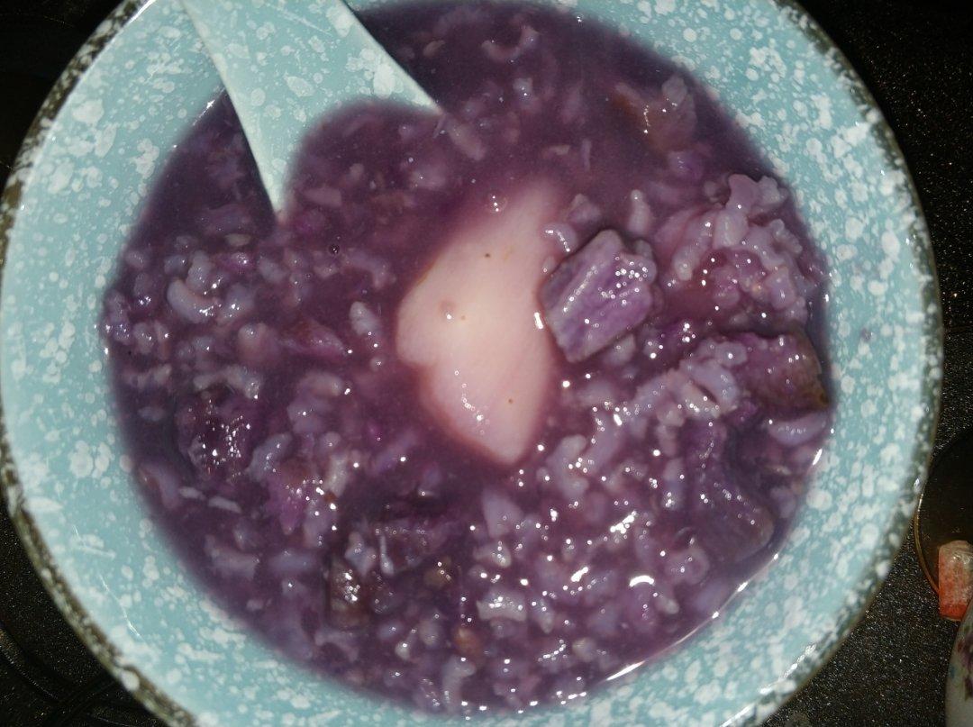 紫薯山药粥