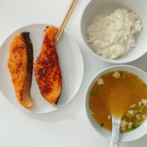 日式早餐味增三文鱼的做法 步骤8