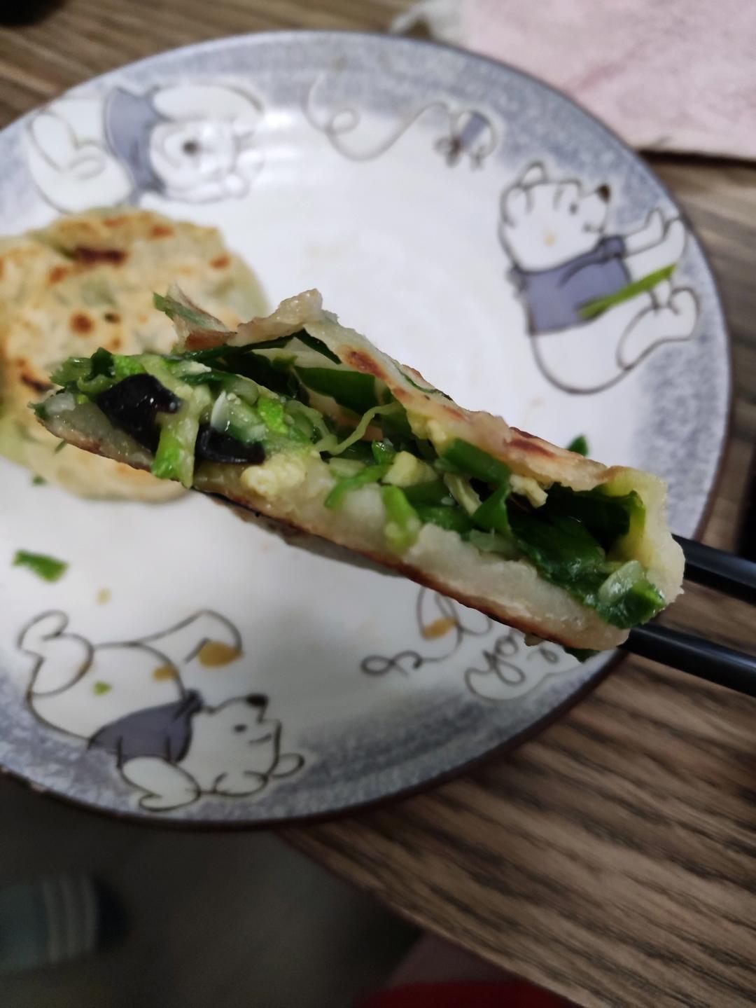 不一样的韭菜盒子（馅饼）