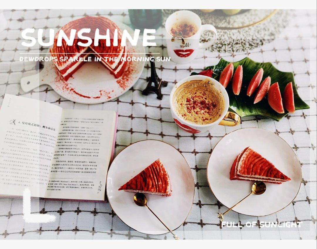 红丝绒戚风蛋糕-精华液版