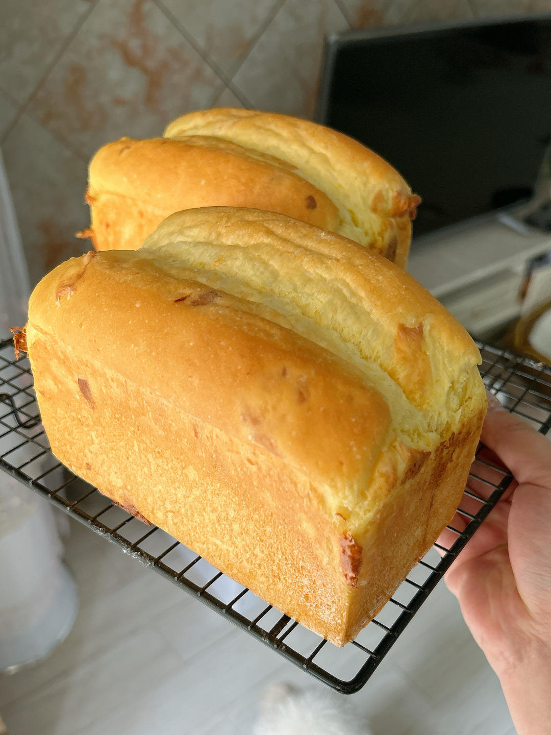 营养玉米碴子粥吐司