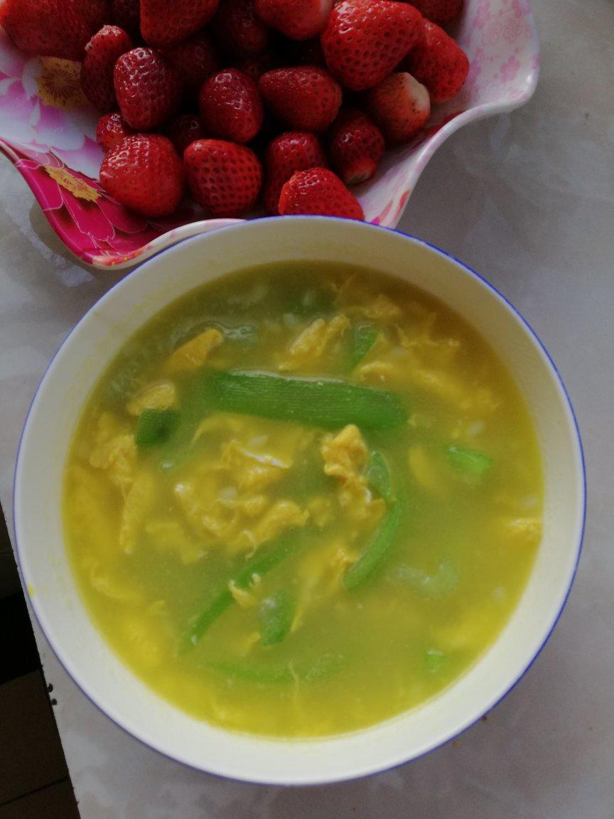 丝瓜蛋汤