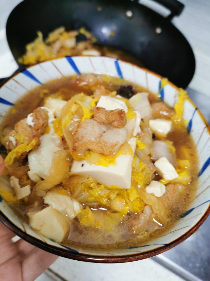 酸菜炖粉条（东北菜馆的味道）无敌好吃