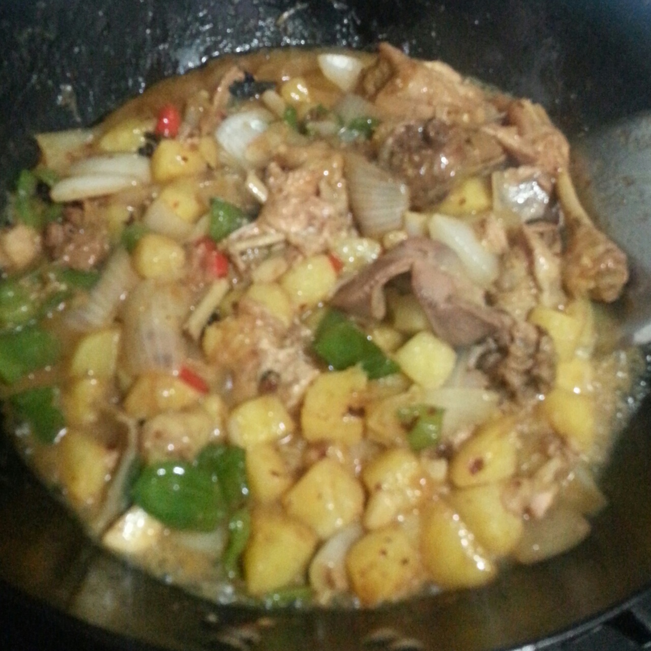 超下饭的新疆大盘鸡