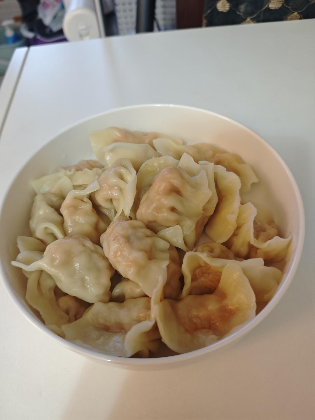 海胆水饺的做法