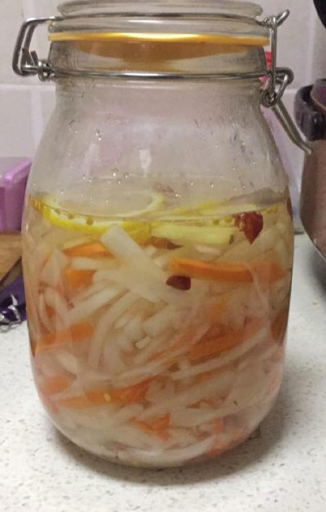 腌酸辣萝卜——夏季开胃小菜