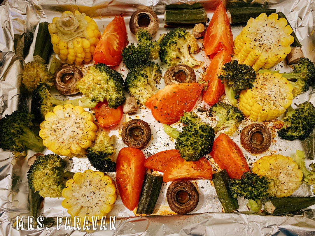 低卡饱腹的时蔬烤鸡胸肉🔥美味又解馋