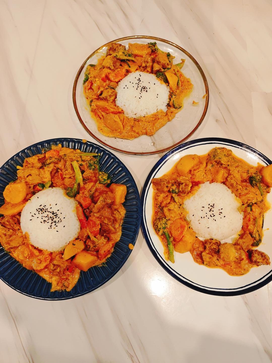 咖喱牛肉饭(备忘录)