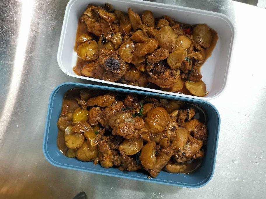 栗子烧鸡腿（简单版）
