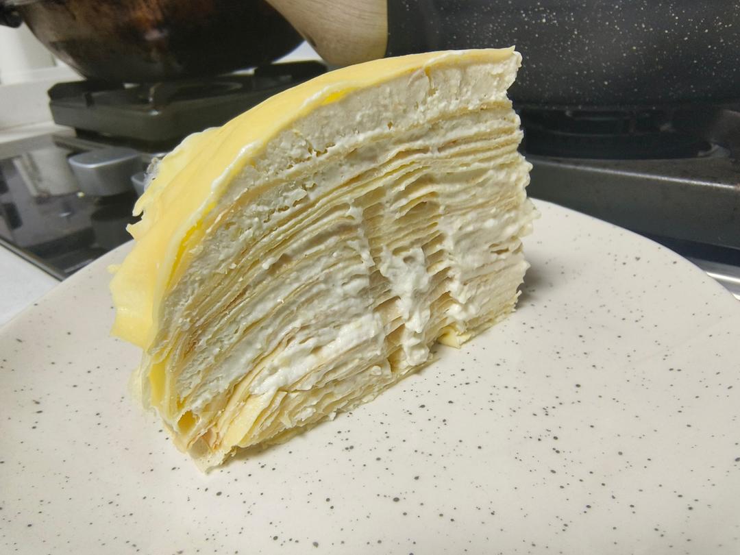 榴莲千层（超软糯蛋皮配方٩( ᐛ )و