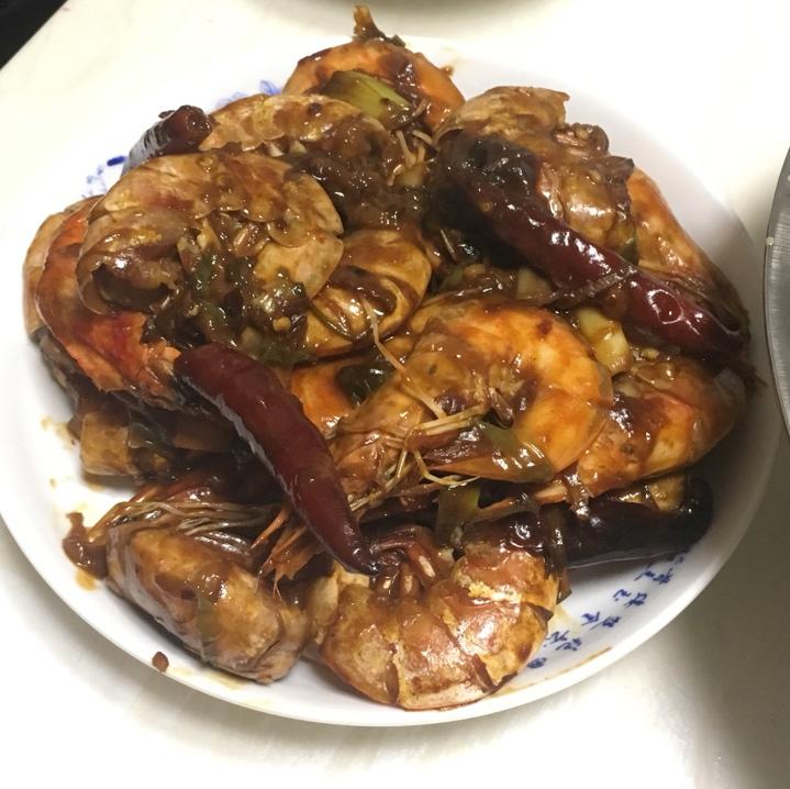 油焖大虾