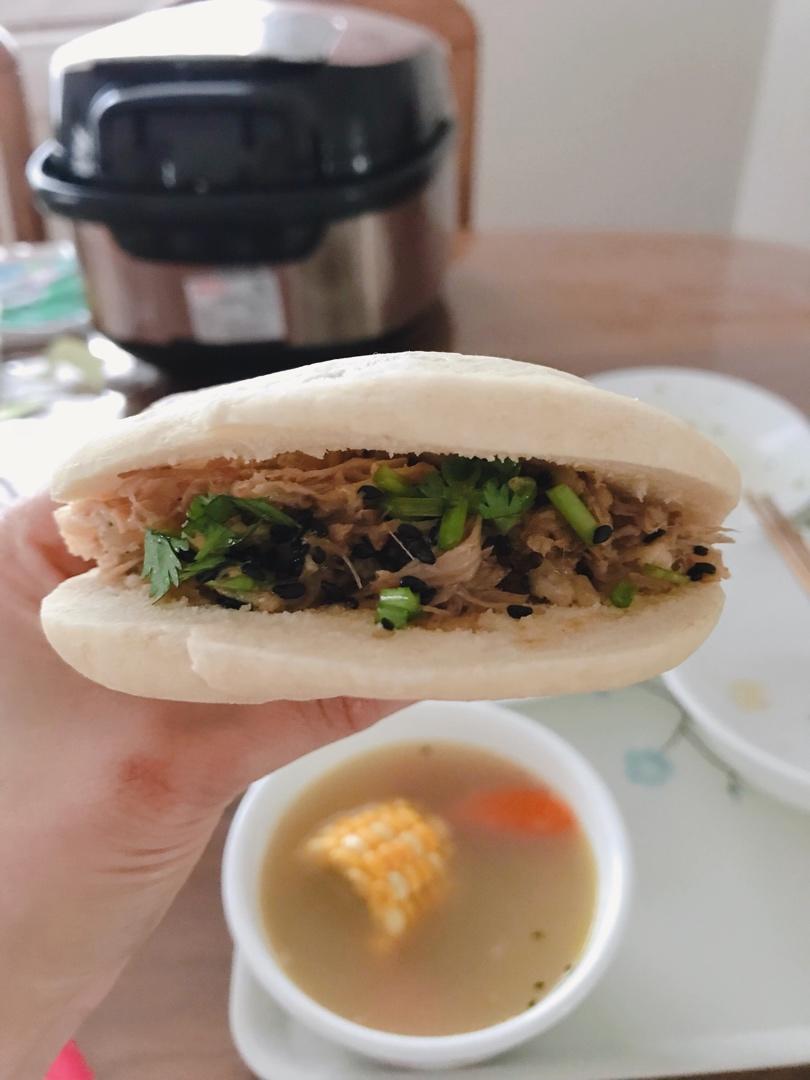 肉夹馍(白吉馍的制作)