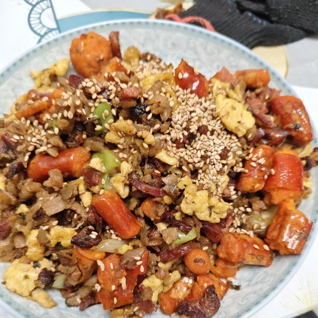 全网第一的独家超下饭外婆菜来咯   吃一次想一年的外婆菜