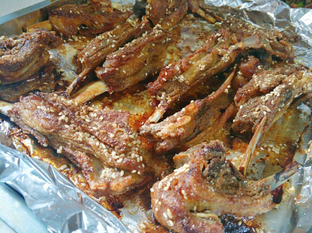 地道蒙餐：烤羊排(家用烤箱版)