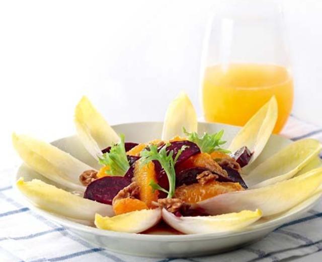 【健康轻食】香橙红菜头色拉的做法