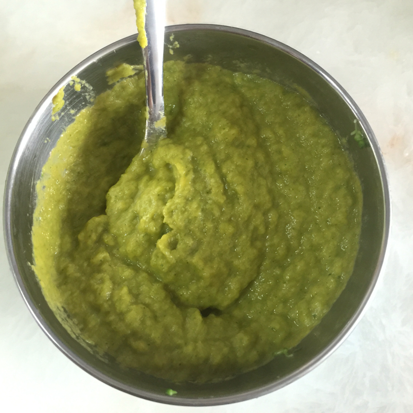 花落花开做的偏离辅食系列胡萝卜西兰花泥