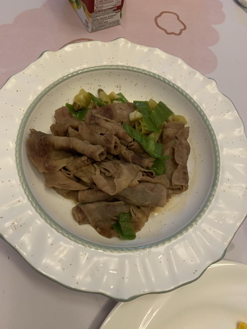 泡椒肥牛卷（贫穷版）