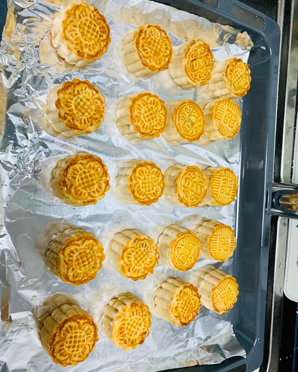 【终极版广式月饼配方】表皮油亮的秘诀！