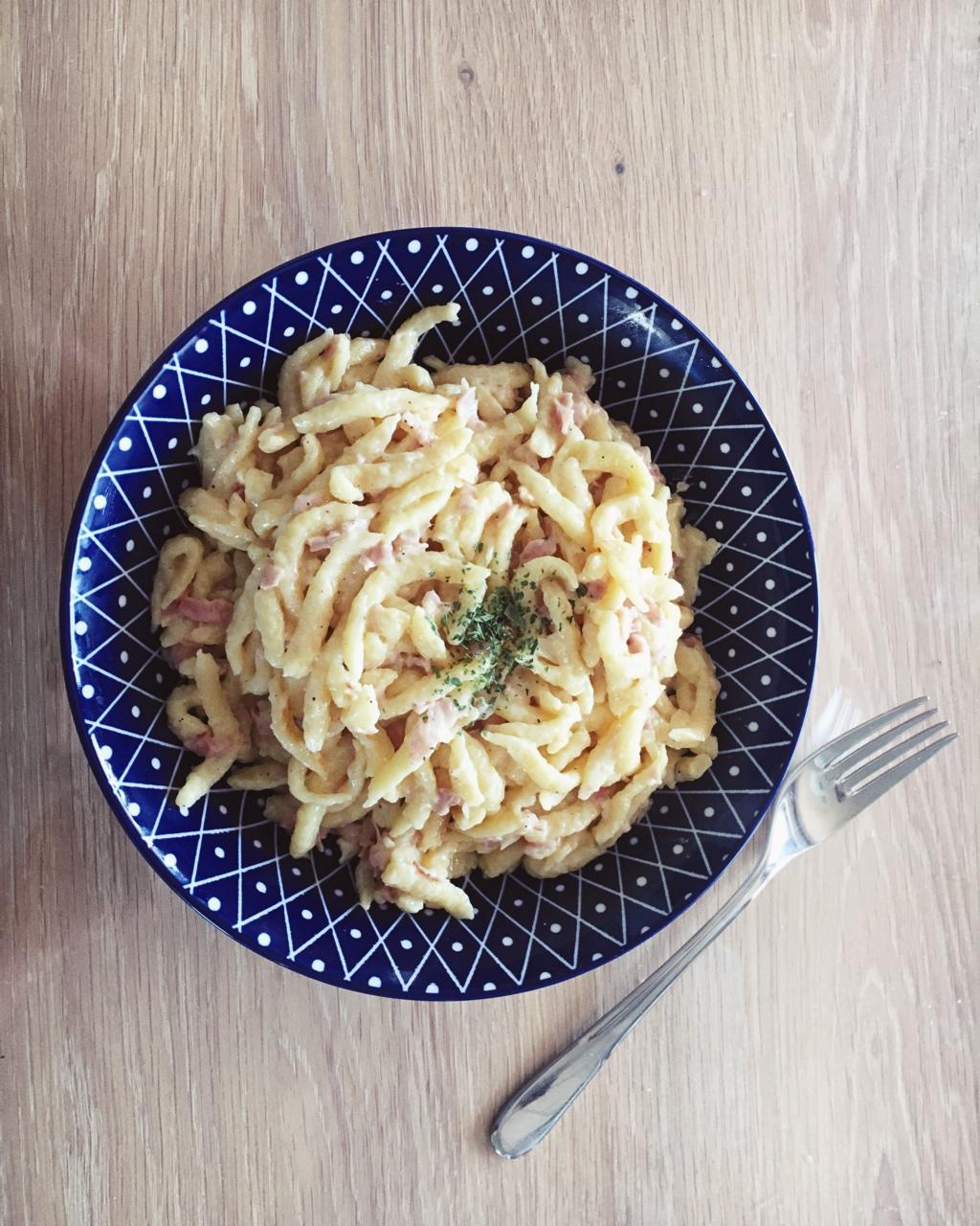 Käsespätzle
德式乳酪面疙瘩
