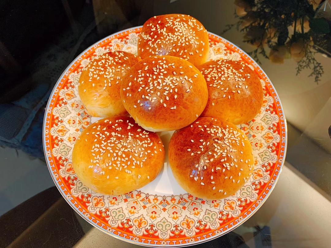 牛奶汉堡胚（早餐包）2020.04.22（改进并更新）