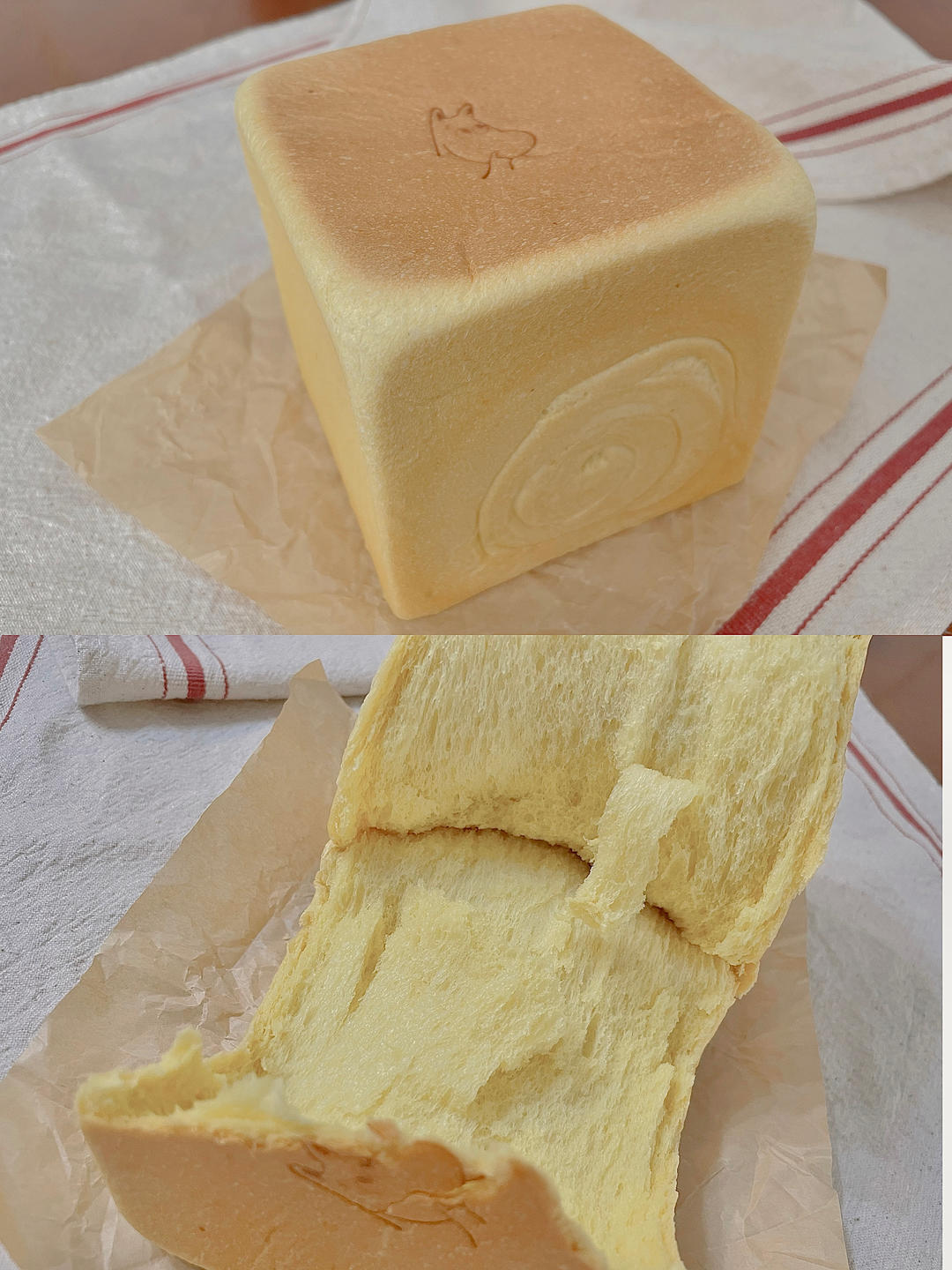 纯奶手撕吐司的做法 步骤1