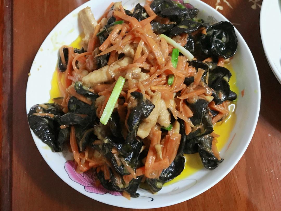 不加糖的鱼香肉丝