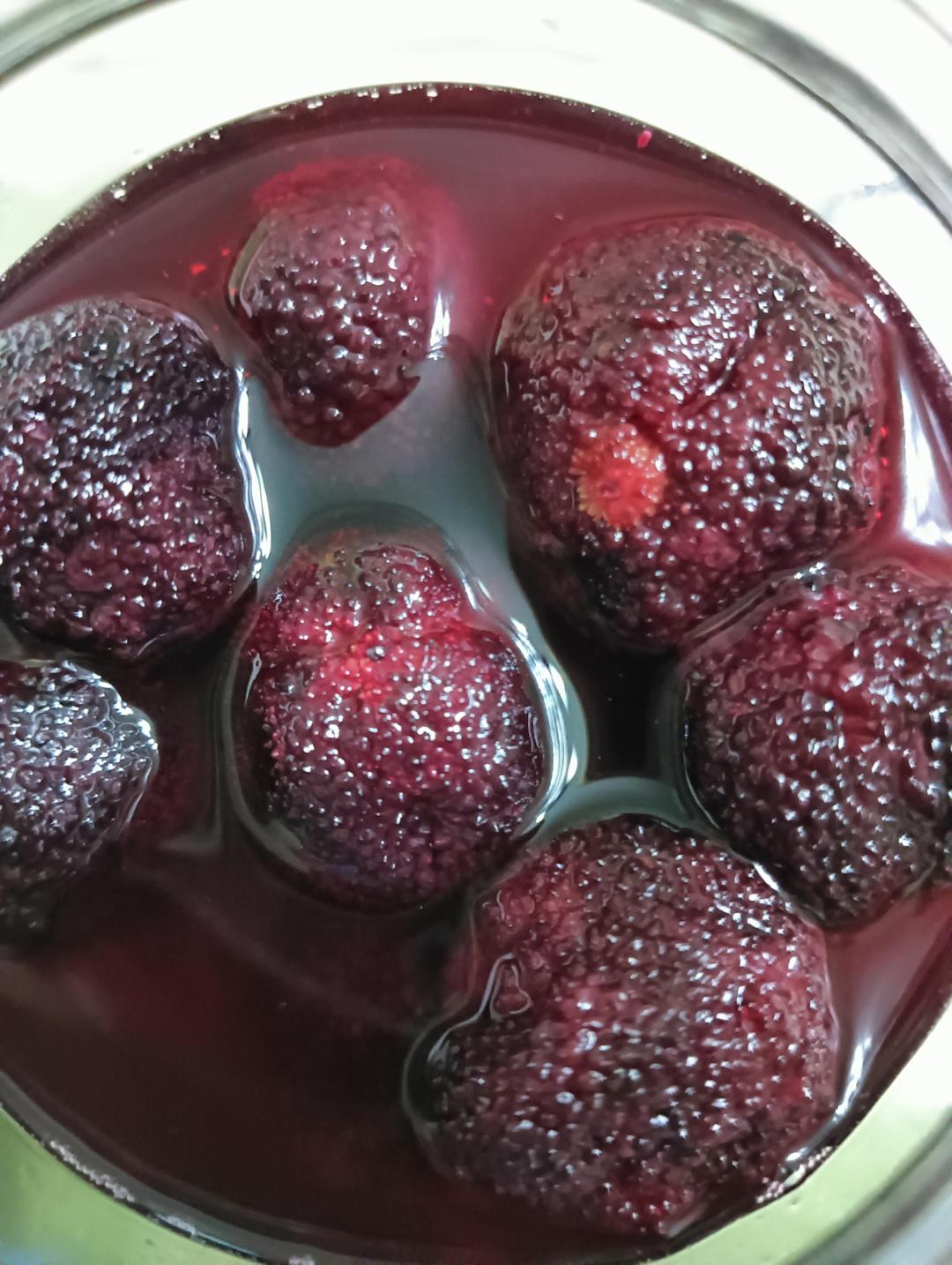 糖腌杨梅