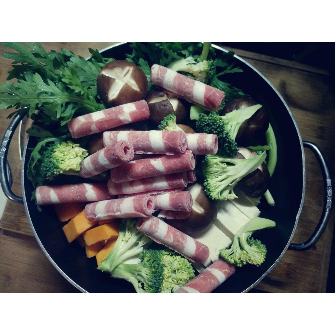 一人食之日式寿喜锅
