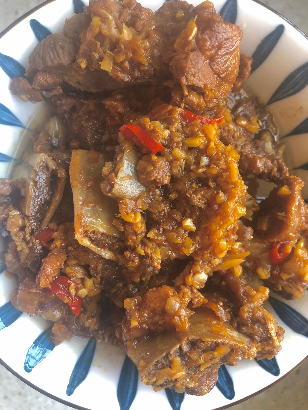 电饭锅蒜蓉排骨