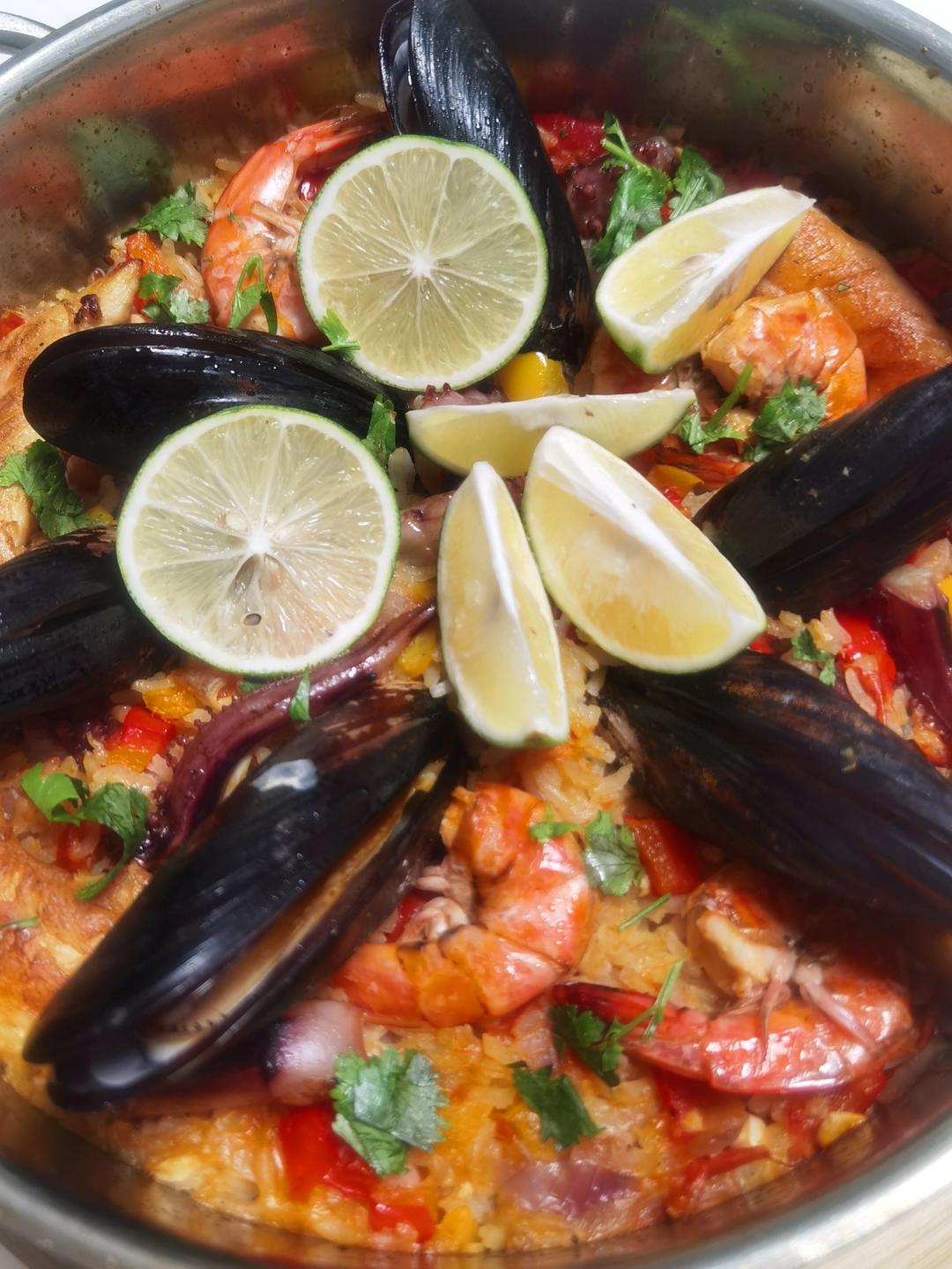 正宗paella 西班牙海鲜饭