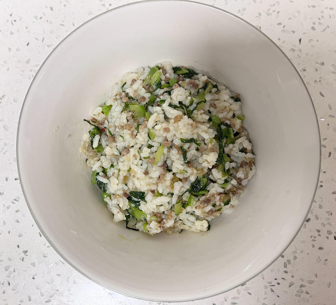 莴笋叶炒饭——小时候的味道