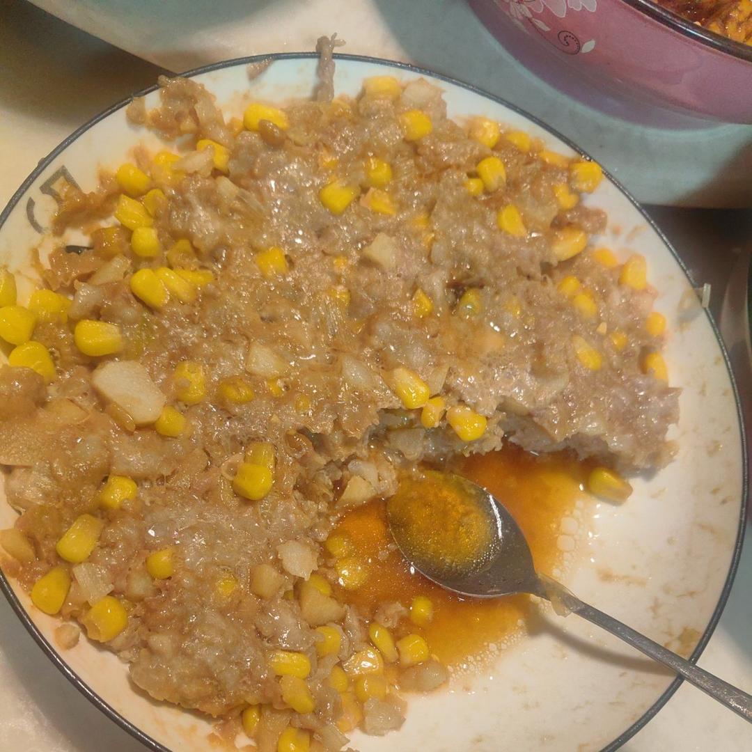 孩子爱吃的蒸肉饼