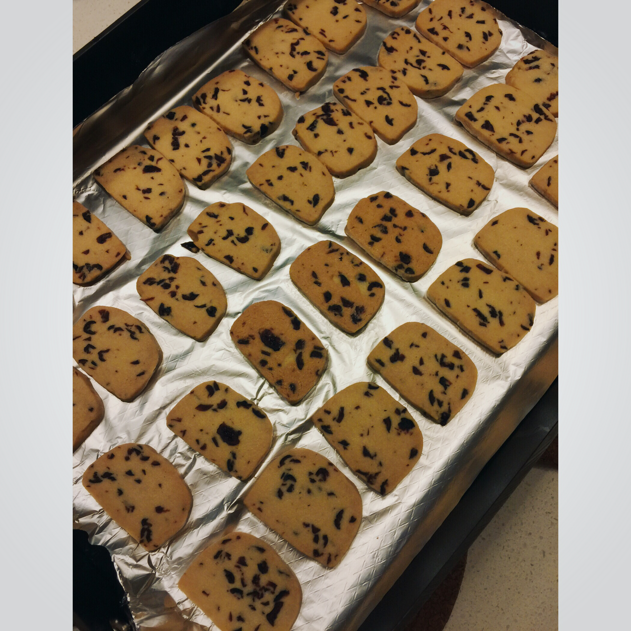 蔓越莓饼干的做法（烤箱做饼干）