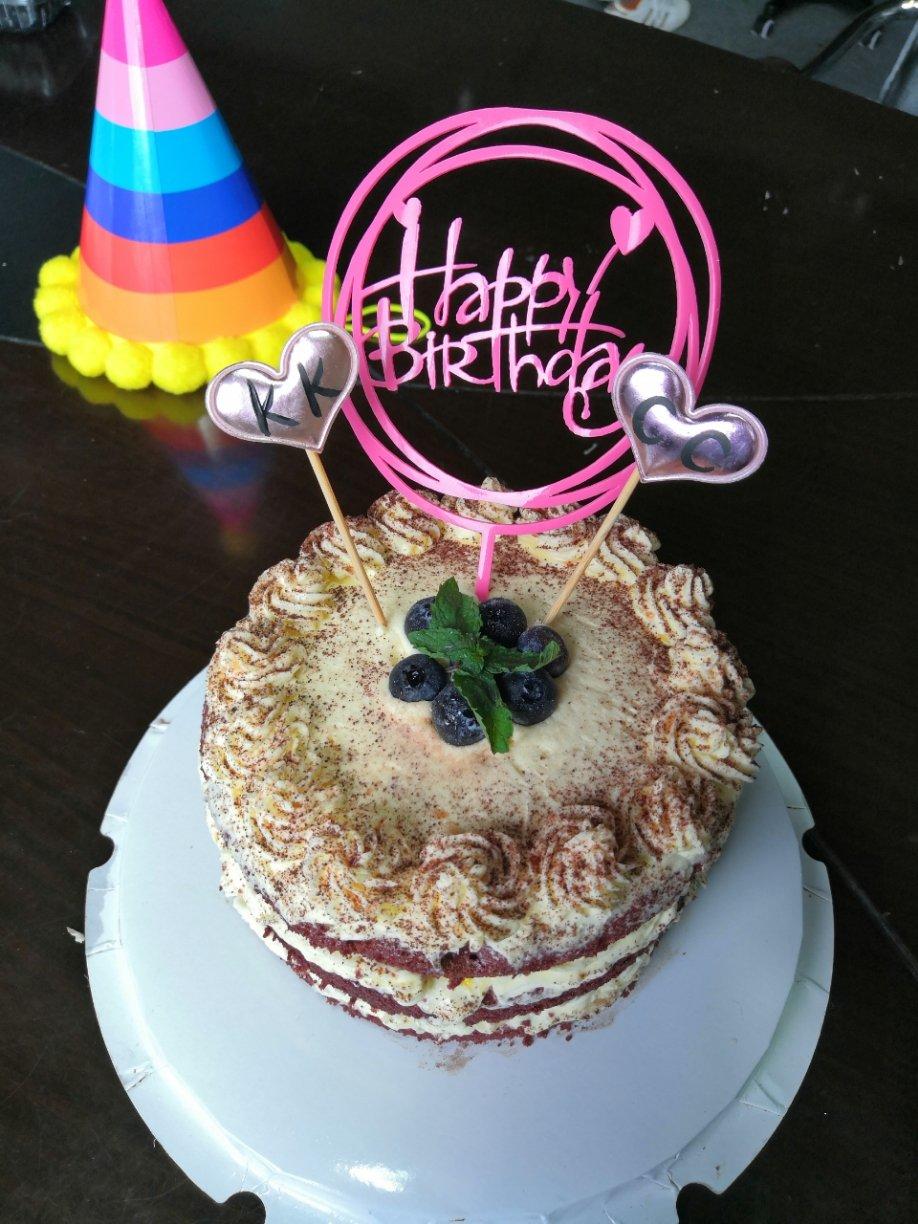 6寸红丝绒蛋糕（美国传统配方）