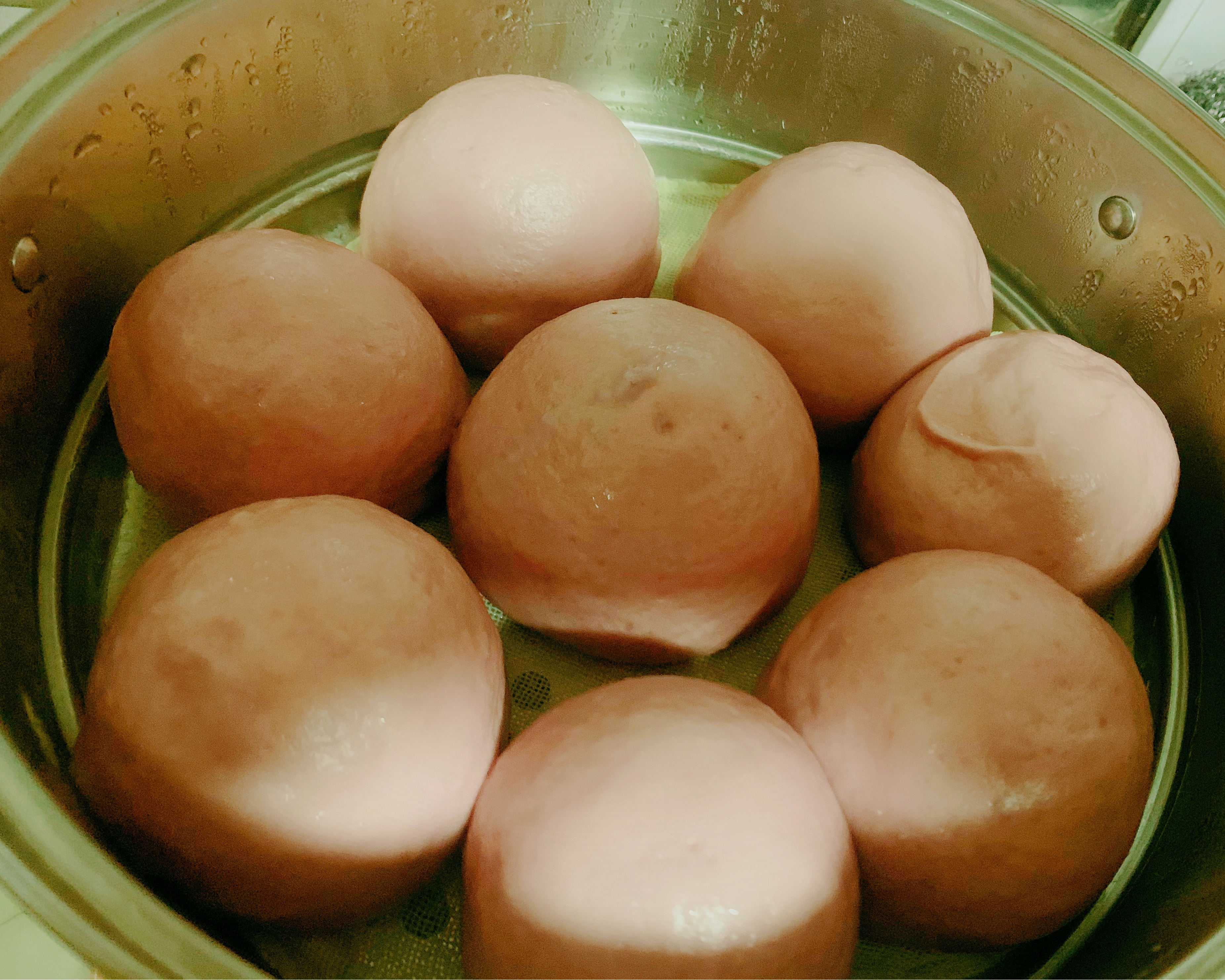 紫薯小豆馒头的做法