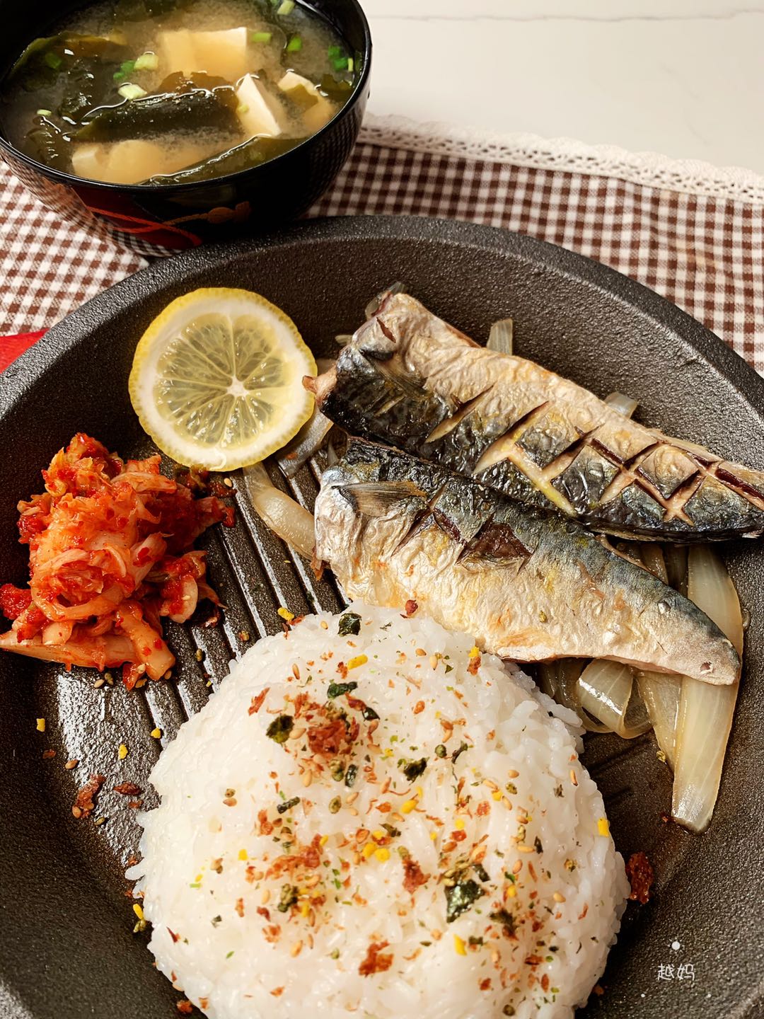 烤Saba fish鲭鱼（空气炸锅）的做法
