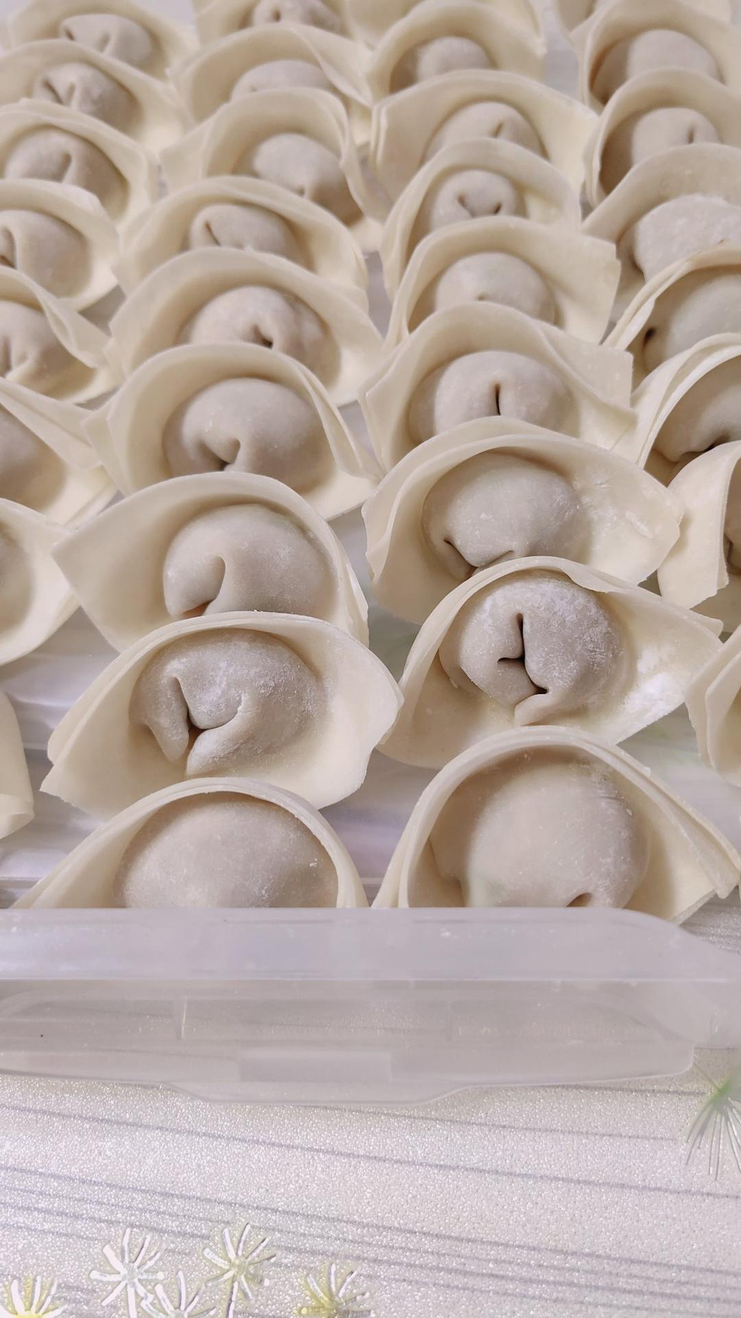 元宝馄饨的包法