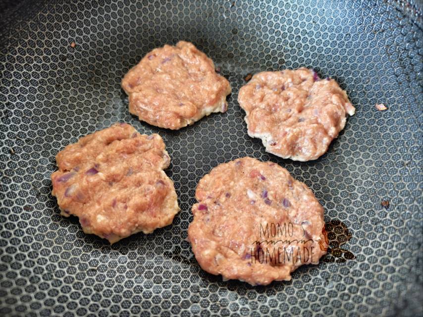 汉堡猪肉饼