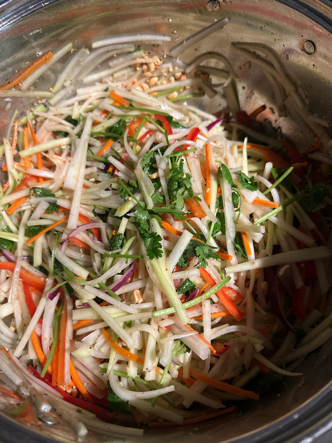 泰式青木瓜沙拉Spicy Green Papaya Salad
