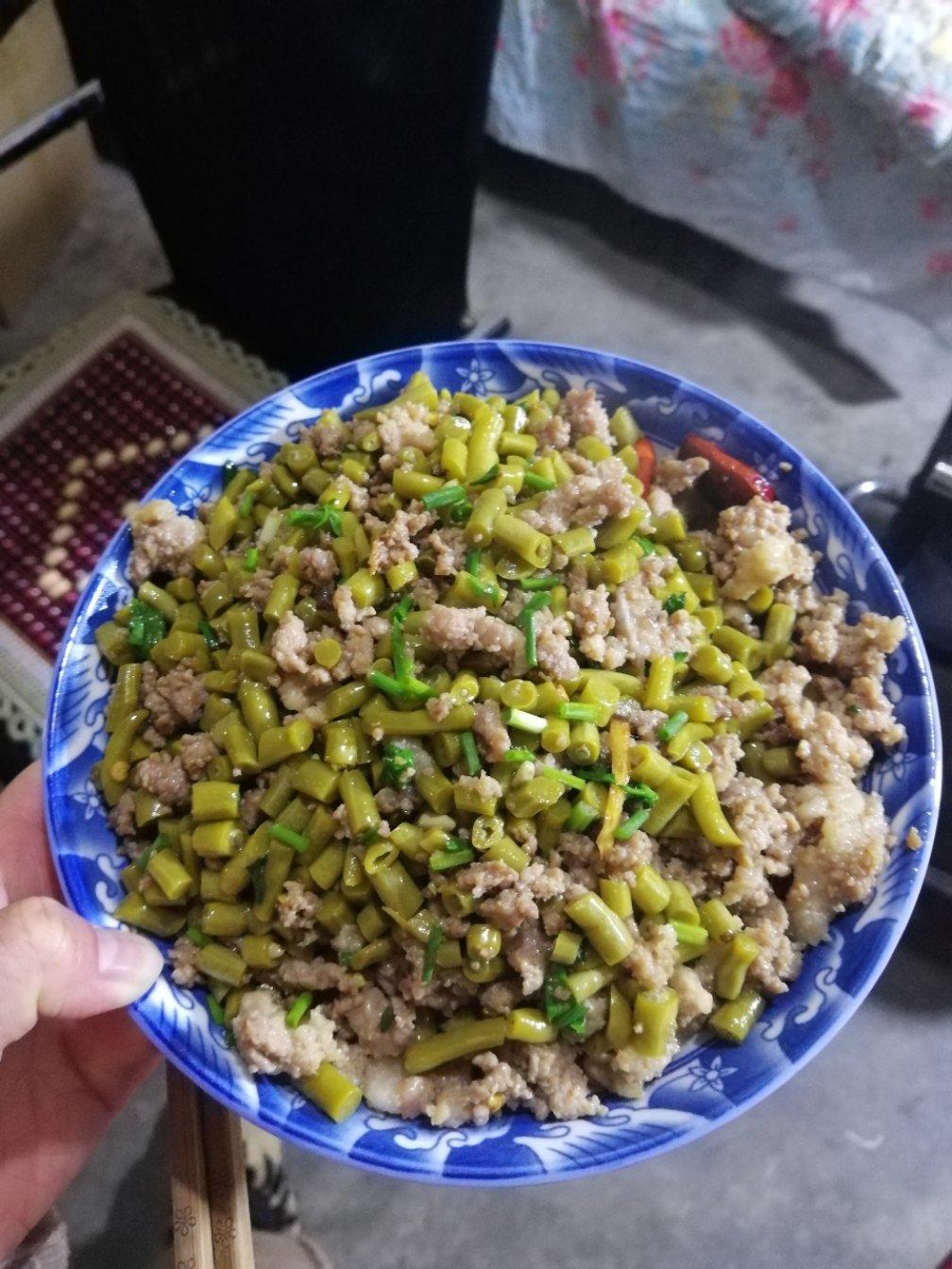 肉末泡豇豆/烂肉豇豆/酸豆角炒肉末
