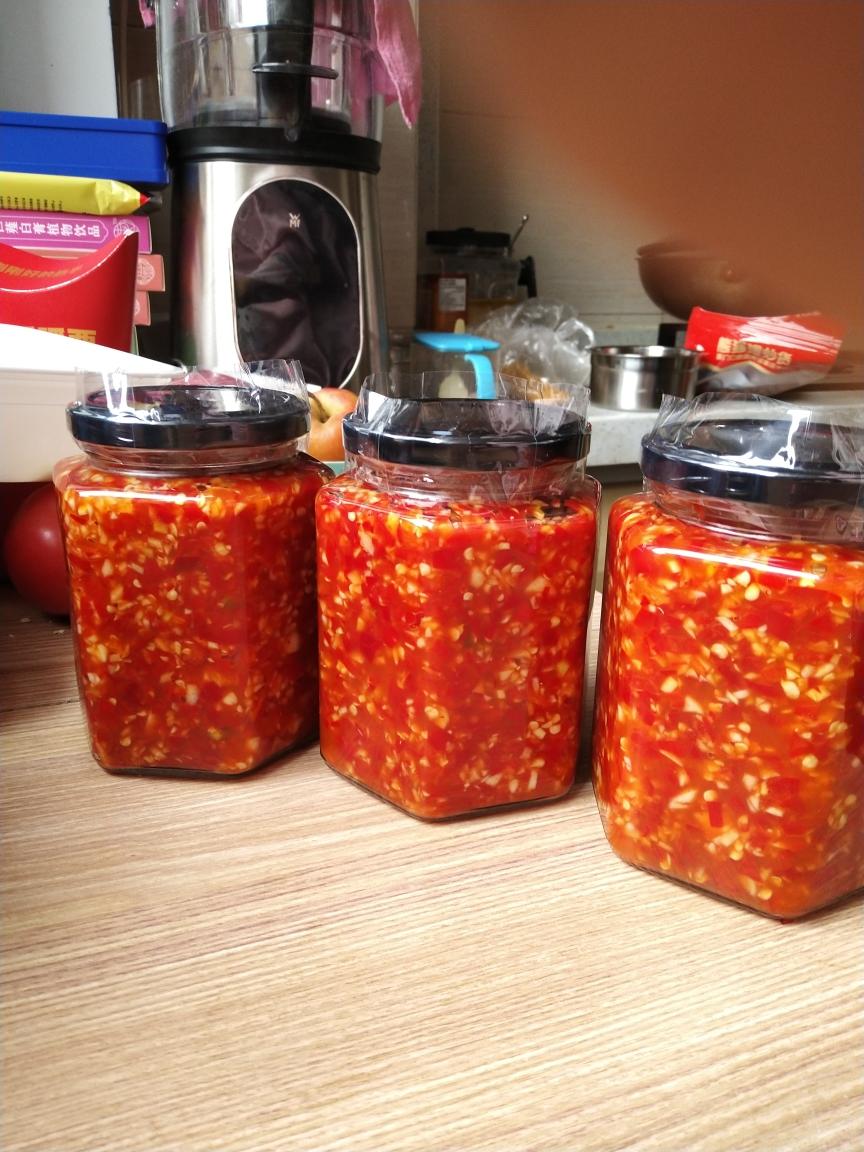 💯香辣开胃的自制剁辣椒‼️放一年不会坏