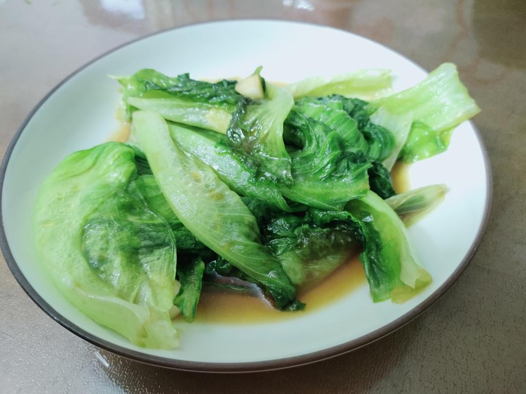 清炒生菜