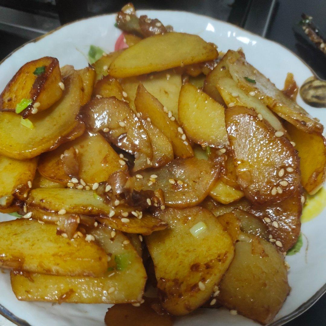 比肉好吃的香煎土豆